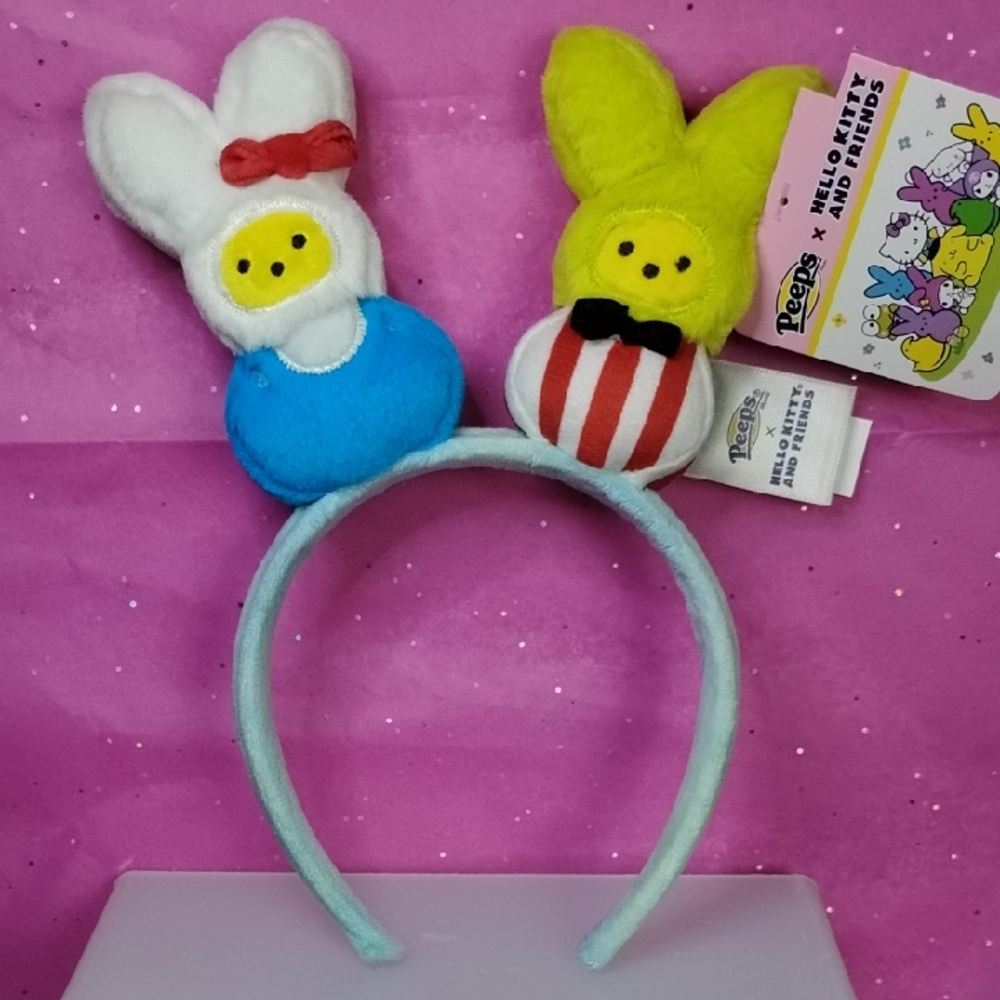 Hello Kitty and Friends X Peeps Easter Headband Hello Kitty and Keroppi